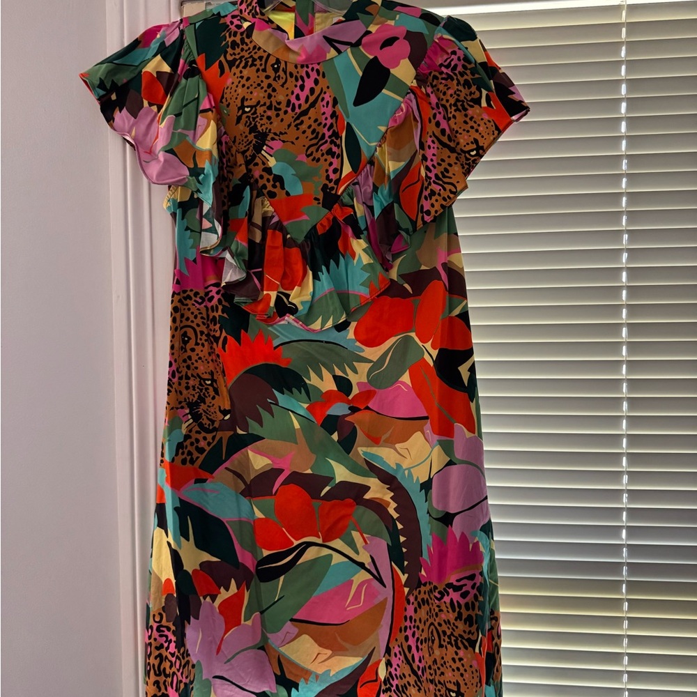 CROSBY by Mollie Burch Colorful Midi Dress